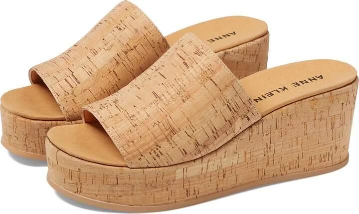 Anne Klein Women's Valentina Platform Slip On Sandals