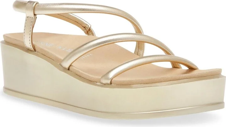 Anne Klein Womens Vie wedges-sandals