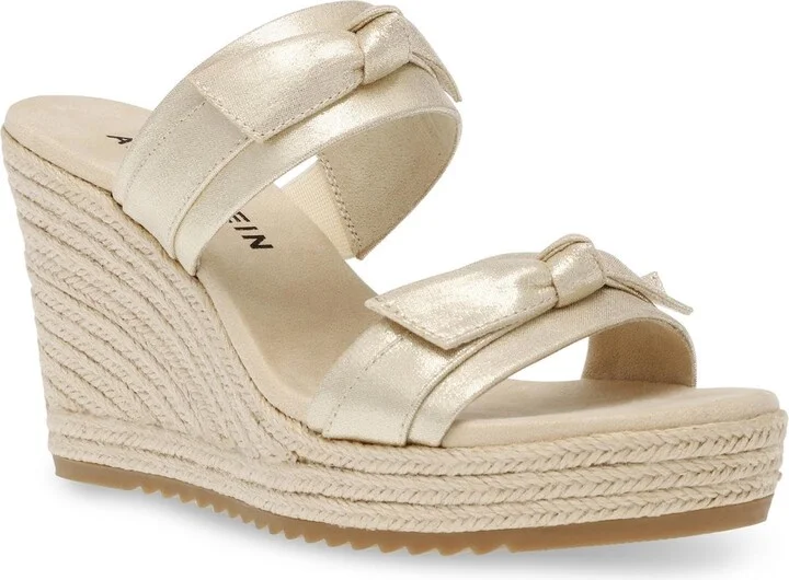 Anne Klein Women's Wiona Wedge Platform Sandals