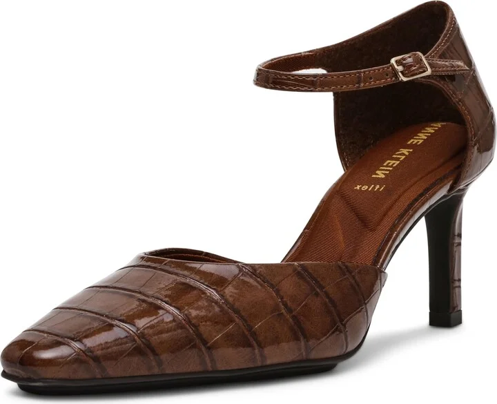 Anne Klein Women's Women's Rosalind Ankle-Strap Pump