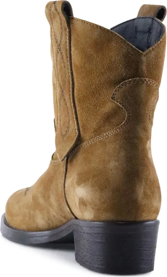 Anne suede Western ankle boots - Image 3