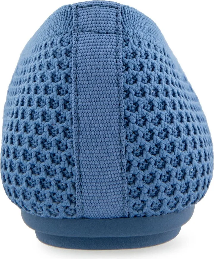 Annelie Open Knit Flat - Image 9