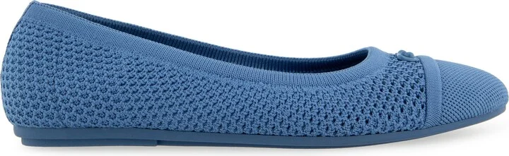 Annelie Open Knit Flat - Image 10