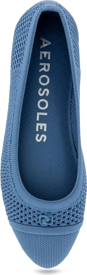 Annelie Open Knit Flat - Image 11