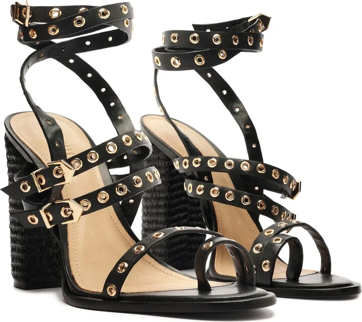 Annete High Ankle Strap Sandal - Image 9