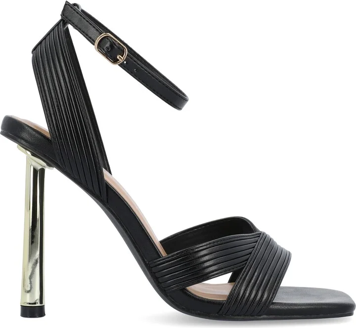 Annett Ribbed Strap Pump - Image 3