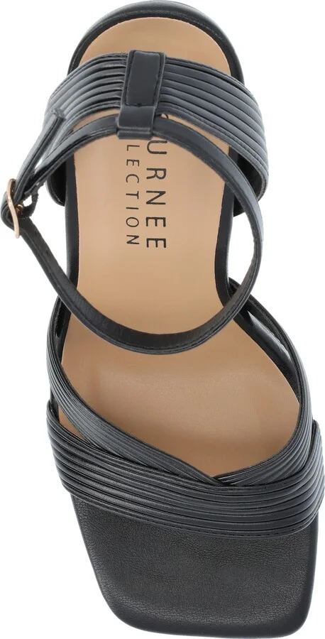 Annett Ribbed Strap Pump - Image 4
