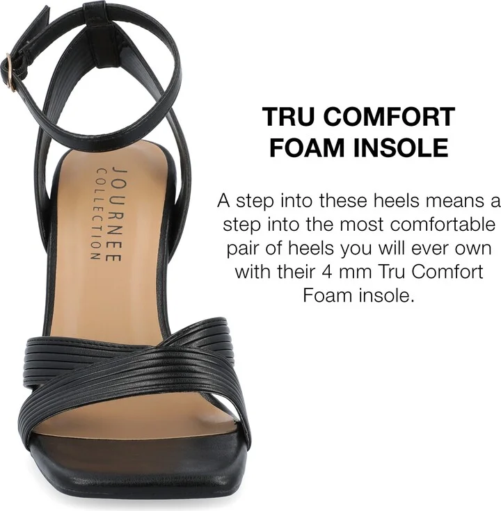 Annett Ribbed Strap Pump - Image 9