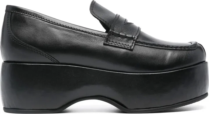Annie 60mm platform loafers