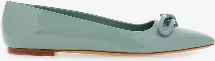 Annie Asymmetric Bow Ballet Flats