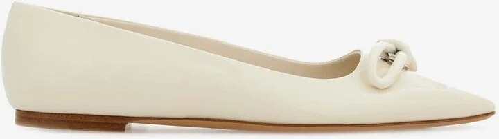 Annie Asymmetric Bow Ballet Flats