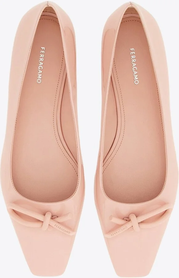 Annie Ballet Flats in Patent Leather - Image 2