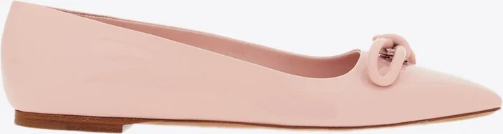 Annie Ballet Flats in Patent Leather