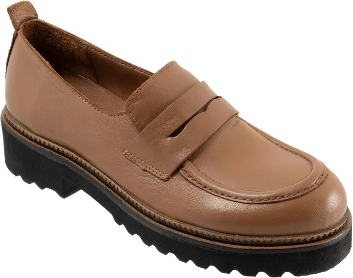 Annie Platform Penny Loafer