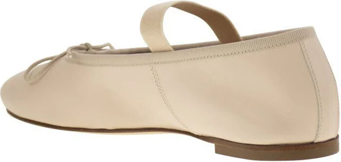 Anniel Leather Ballerina And Elastic Band - Image 3