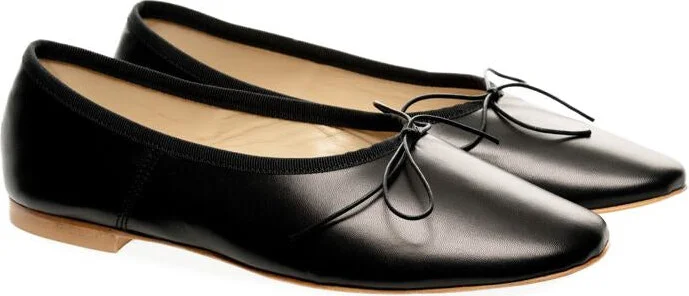 Anniel Scarpa Dream Ballerina Pelle Suola Cuoio - Image 2