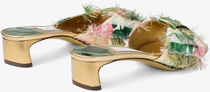 Annika 35 Floral Mules - Image 2