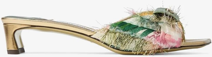 Annika 35 Floral Mules