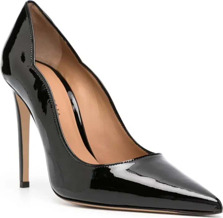Anny 115mm leather pumps - Image 2