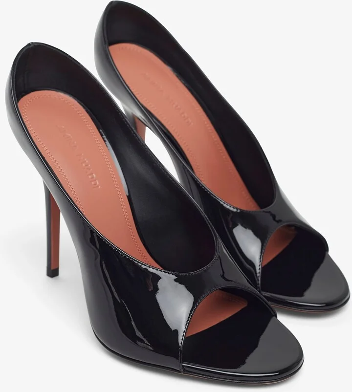 Anok 105 patent black mules - Image 4