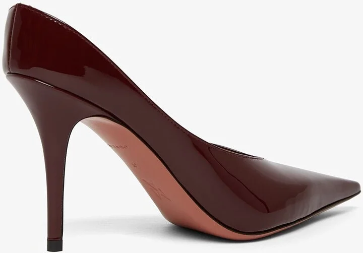 Anok 90 red patent mules - Image 3
