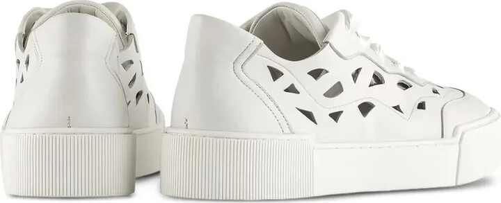 Anouk cut-out lace-up sneakers - Image 3