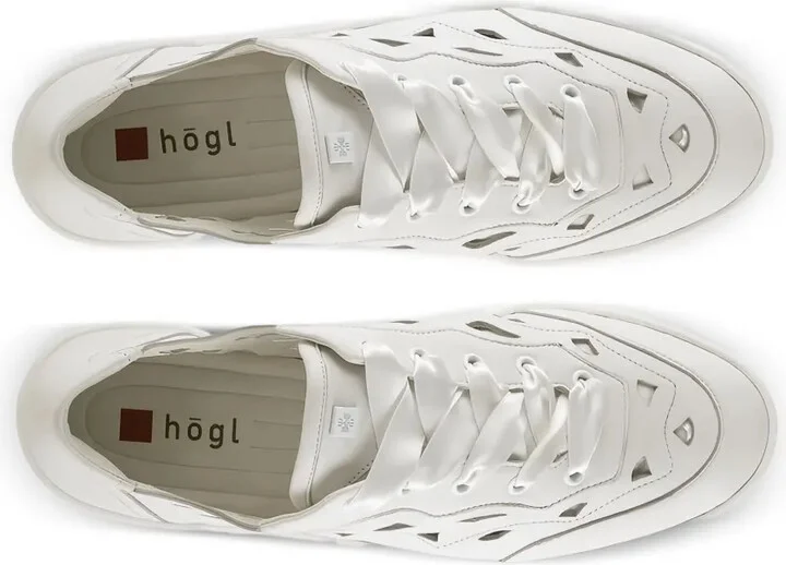 Anouk cut-out lace-up sneakers - Image 4