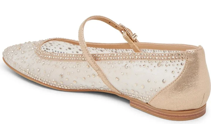 Ansel Crochet Mary Jane Flat - Image 2
