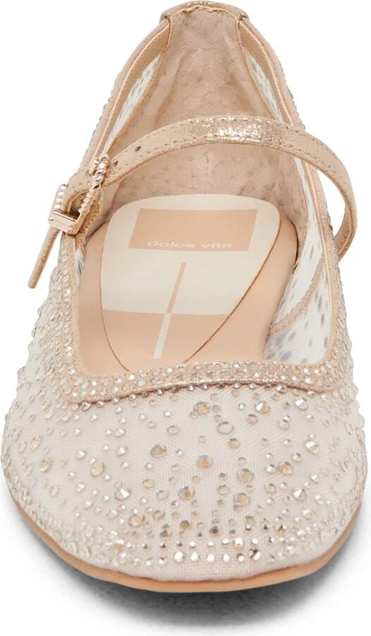 Ansel Crochet Mary Jane Flat - Image 3