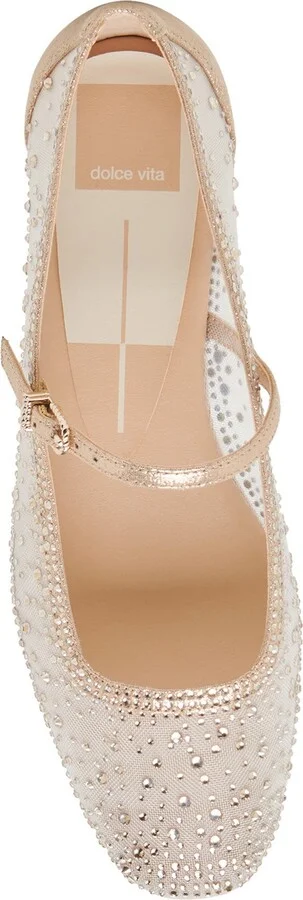 Ansel Crochet Mary Jane Flat - Image 6