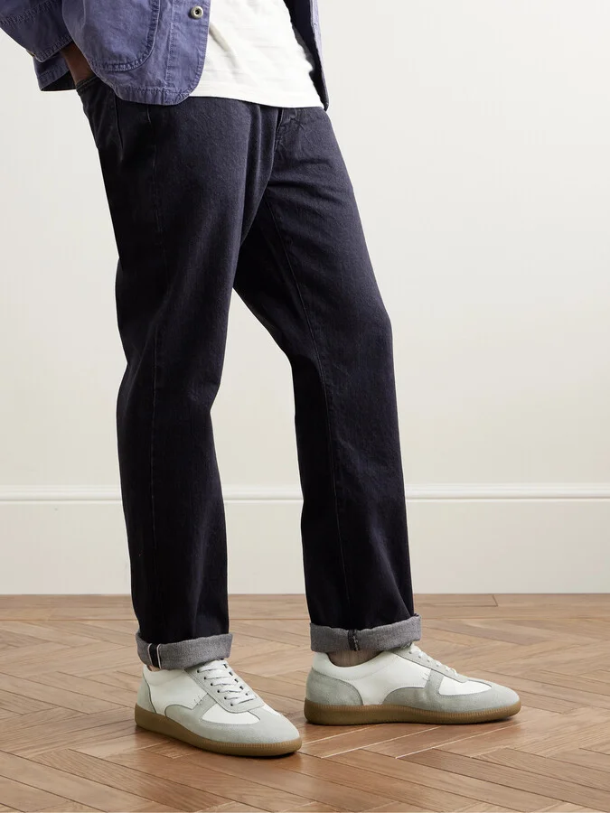 Ansel Suede and Leather Sneakers - Image 2