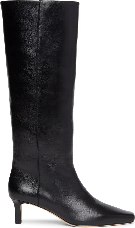 Ansley Kitten Heel Knee High Boot - Image 4