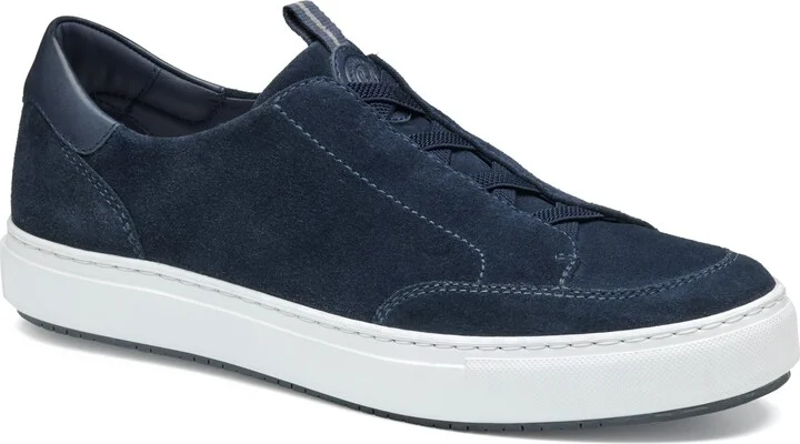 Navy English Suede