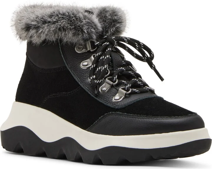 Ante Waterproof Faux Fur Trim Boot