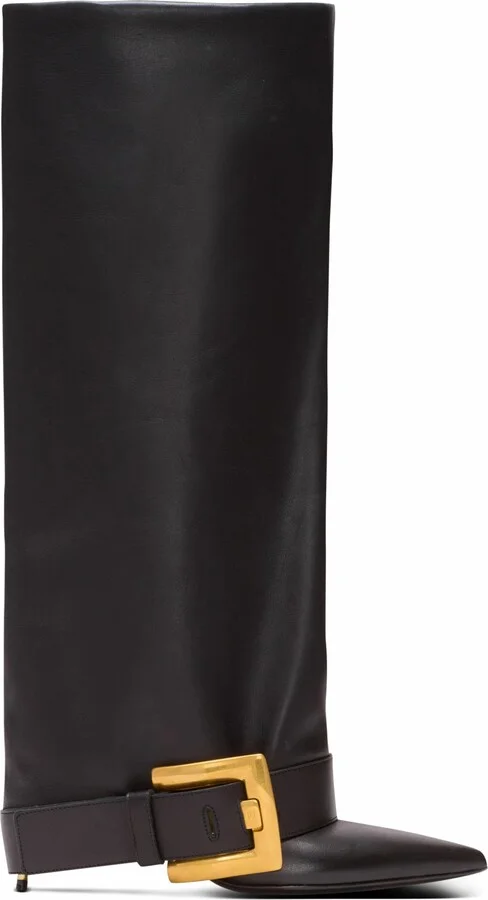 Anthem Calfskin Leather Boots - Image 4