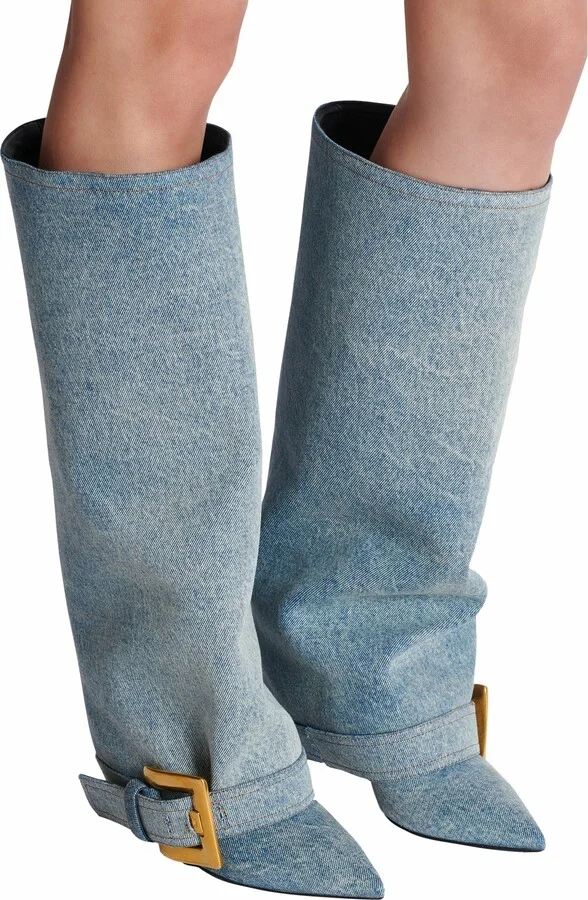 Anthem Denim Boots - Image 2