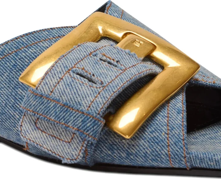 Anthem flat denim sandals - Image 5
