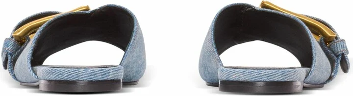 Anthem Flat Denim Sandals - Image 3