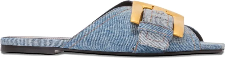 Anthem flat denim sandals