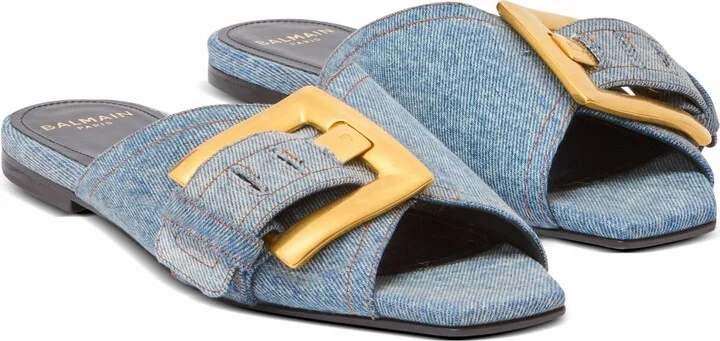 Anthem Flat Denim Sandals