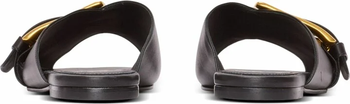 Anthem Flat Leather Sandals - Image 3