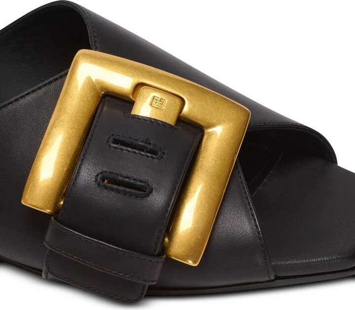 Anthem Flat Leather Sandals - Image 7