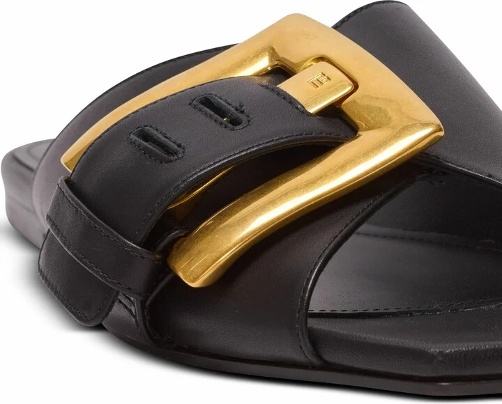 Anthem Flat Leather Sandals - Image 8