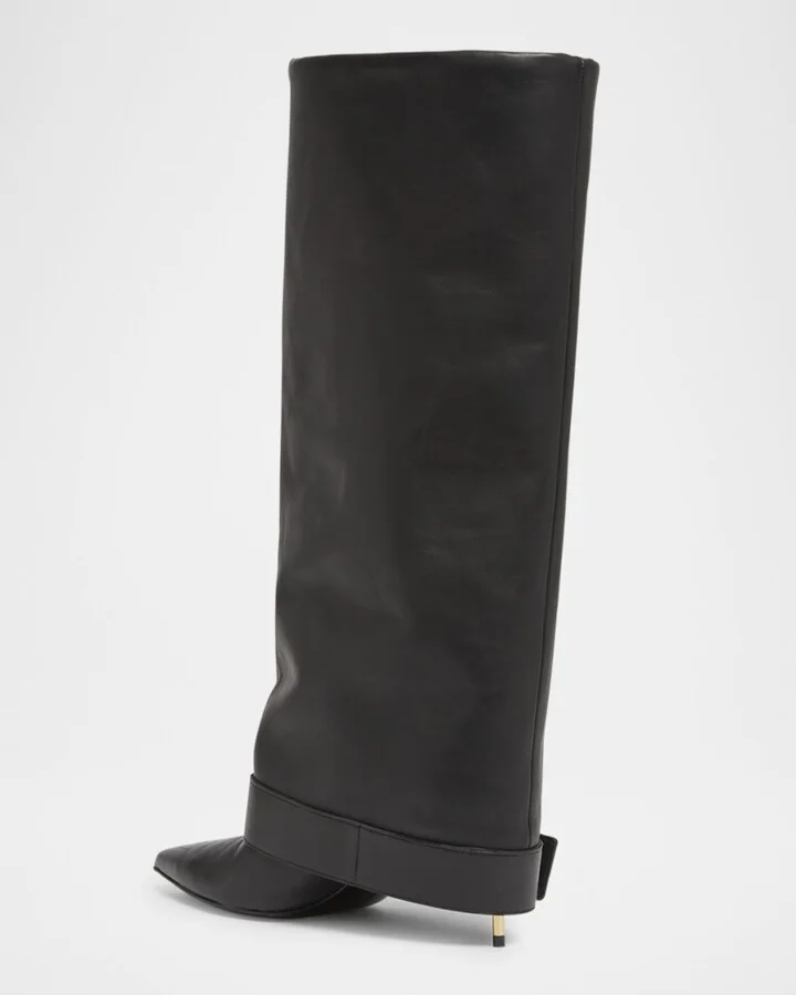 Anthem Leather Buckle Knee-High Boots - Image 3