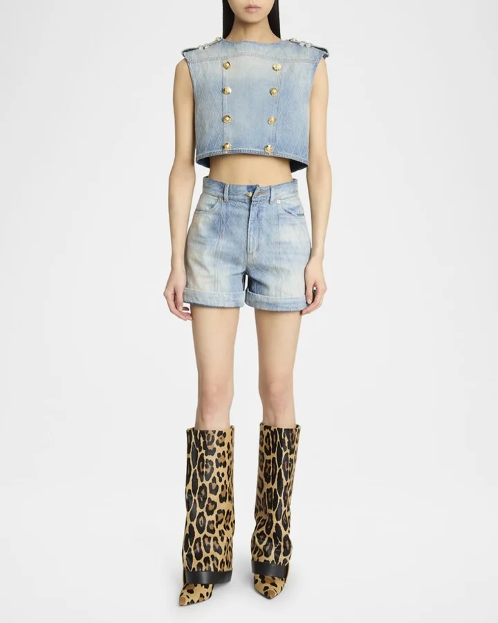 Anthem Leopard-Print Pony Knee-High Boots - Image 8