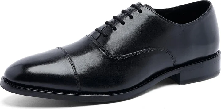 Black Full Grain Calfskin Leather Sole