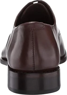 Anthony Veer Clinton Cap Toe Oxford Men's Shoes Chocolate Brown : 7 EE - Wide, Leather - Image 5