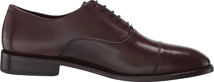Anthony Veer Clinton Cap Toe Oxford Men's Shoes Chocolate Brown : 7 EE - Wide, Leather - Image 8