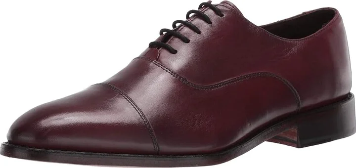 Anthony Veer Clinton Cap Toe Oxford Men's Shoes Oxblood : 7 D - Medium, Leather - Image 2