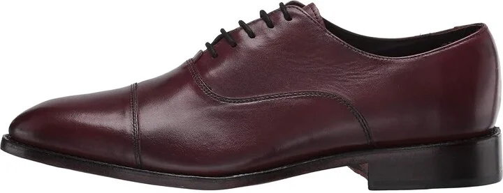 Anthony Veer Clinton Cap Toe Oxford Men's Shoes Oxblood : 7 D - Medium, Leather - Image 7